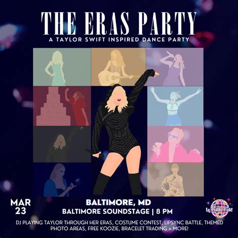 taylor swift dance party baltimore|The Eras Party : A Taylor Swift Dance Party .